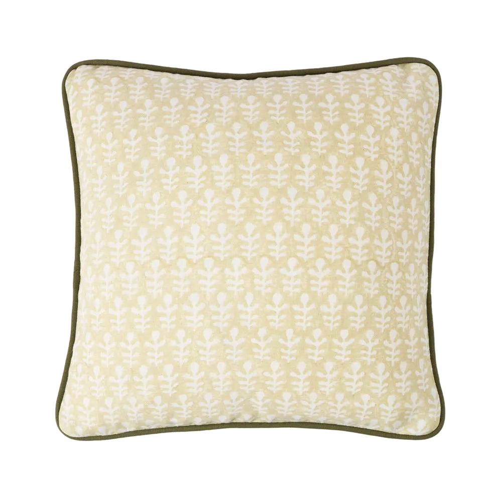 Cushion Piped Bagru Clay