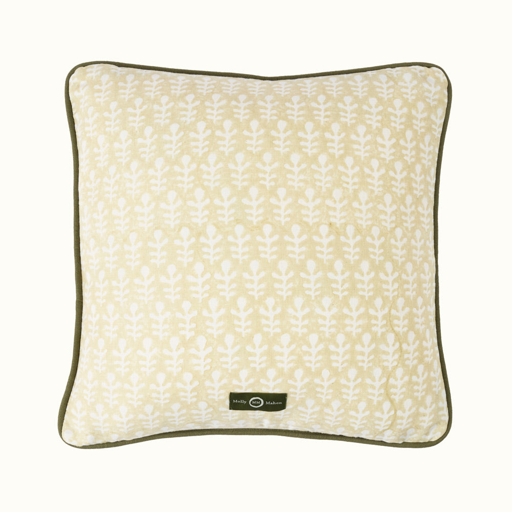 Cushion Piped Bagru Clay