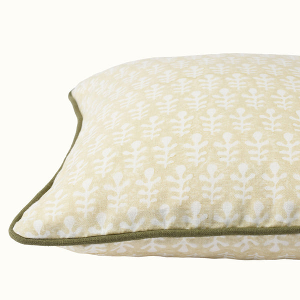 Cushion Piped Bagru Clay