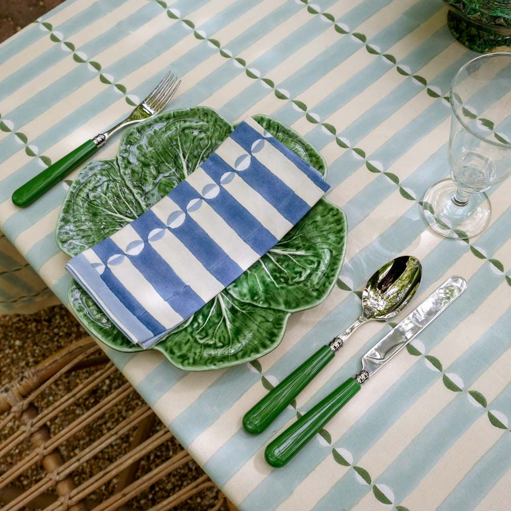Tablecloth Luna Turquoise