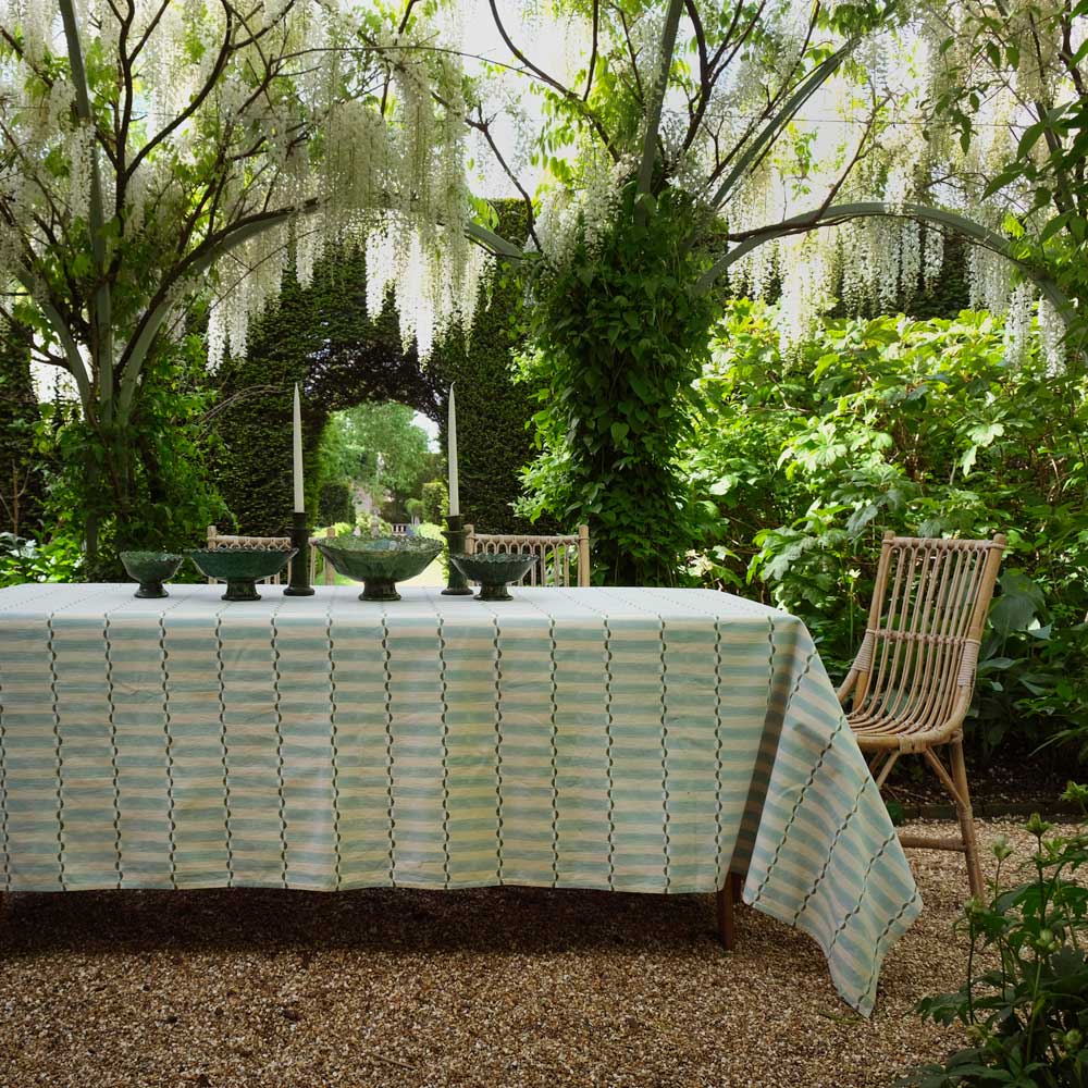 Tablecloth Luna Turquoise