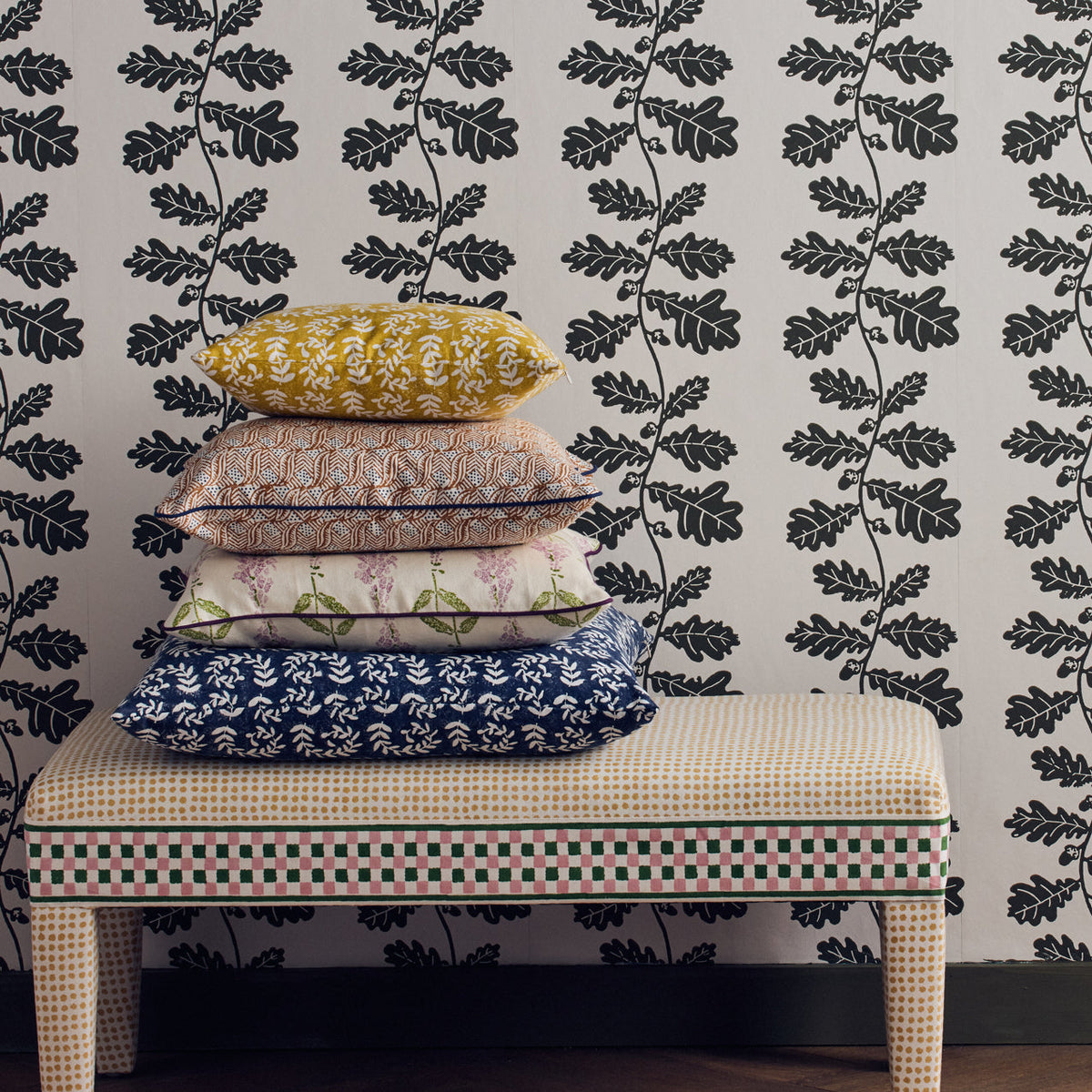 Cushion Ashdown Chartreuse