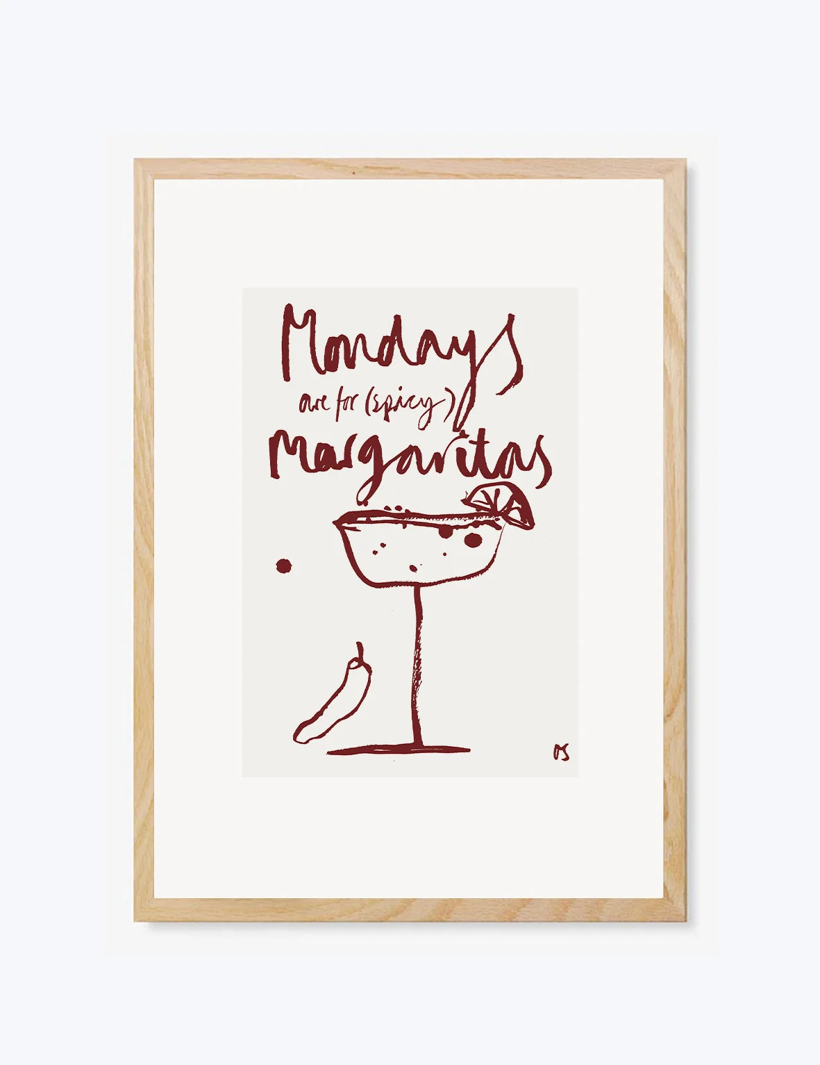 Monday | Wall Art Print