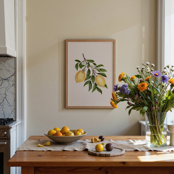 Lemon Blossom Fine Art Print