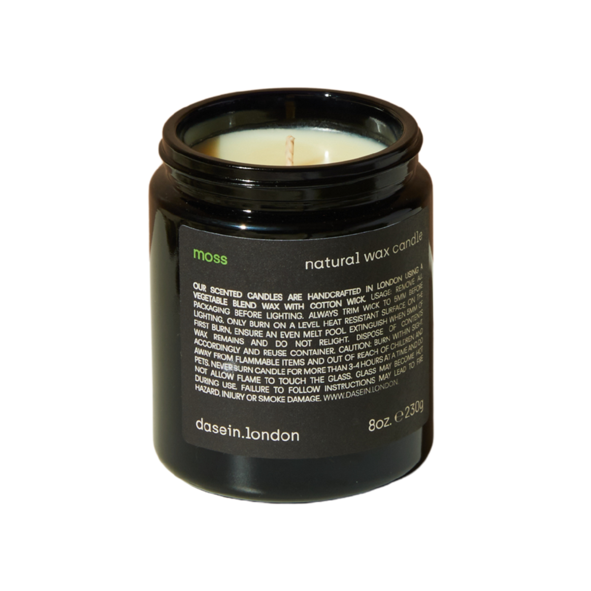 Moss Natural Wax Candle (230g)