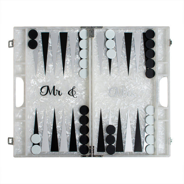 BACKGAMMON MR & MRS