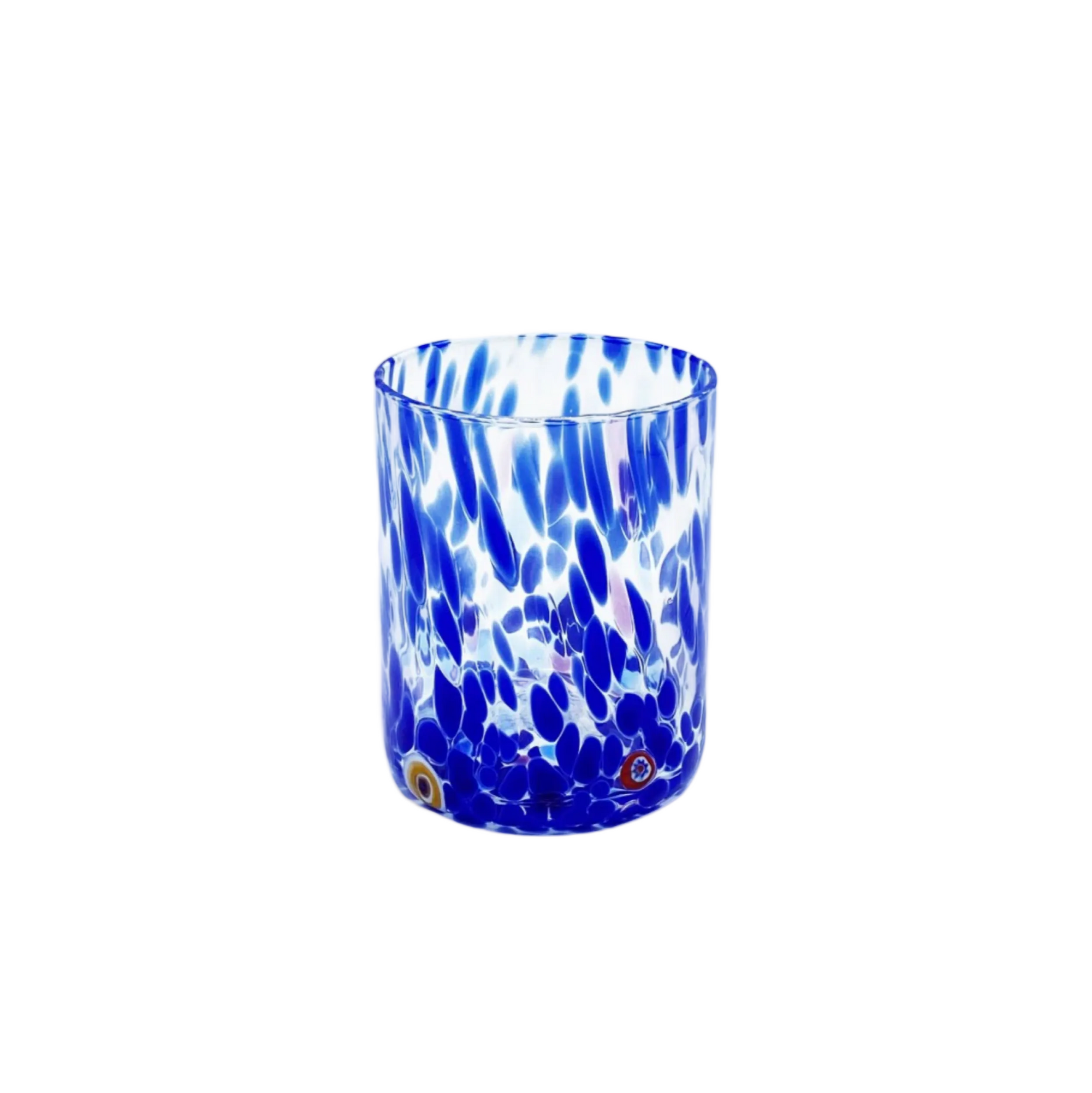 Murano Glass Tumbler, Blue