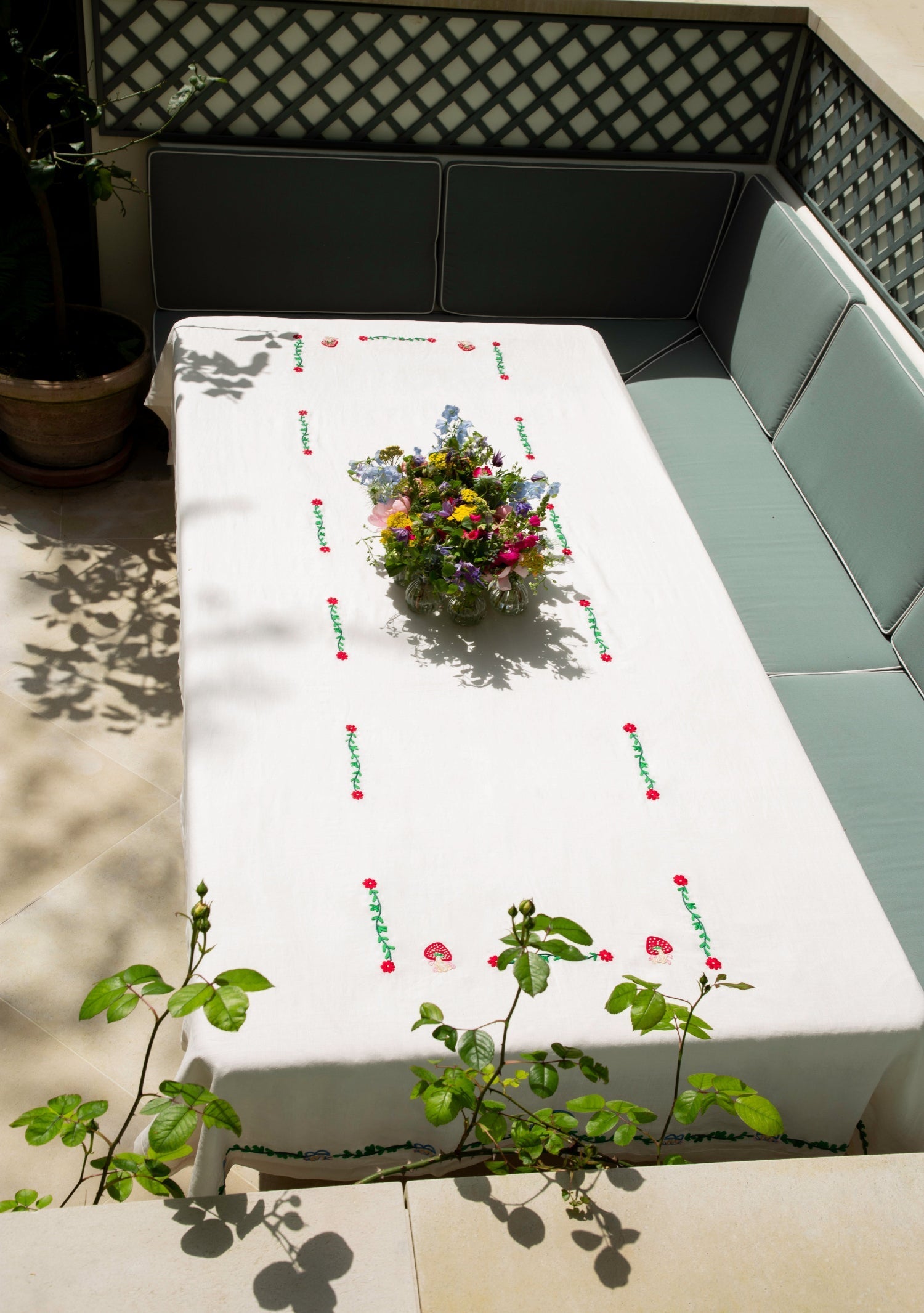 Mushroom Tablecloth