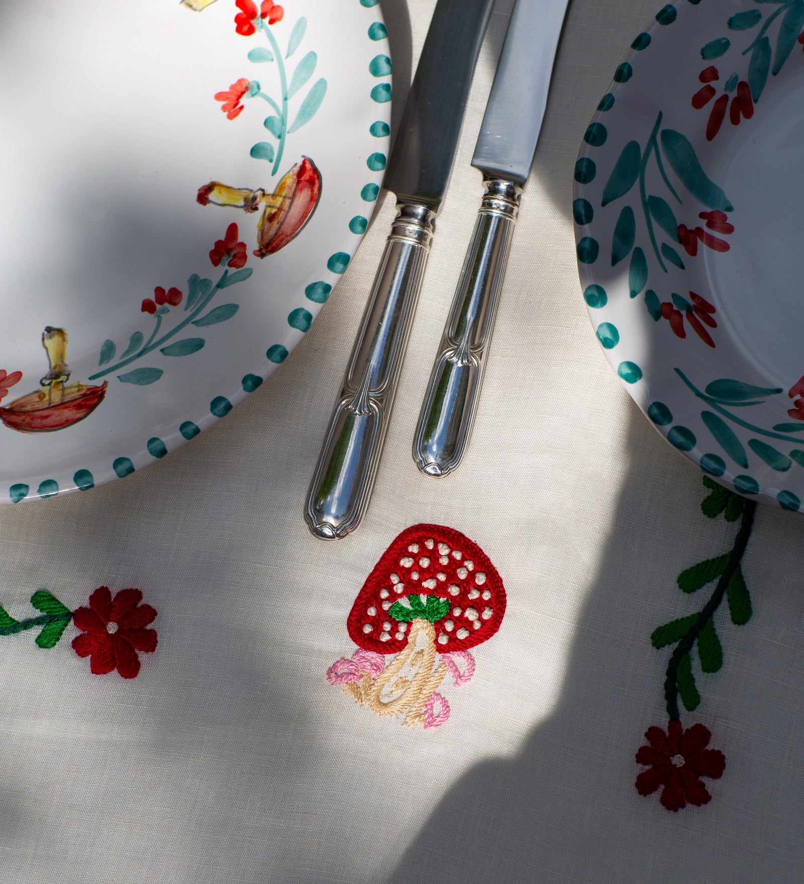 Mushroom Tablecloth