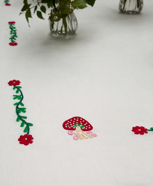 Mushroom Tablecloth