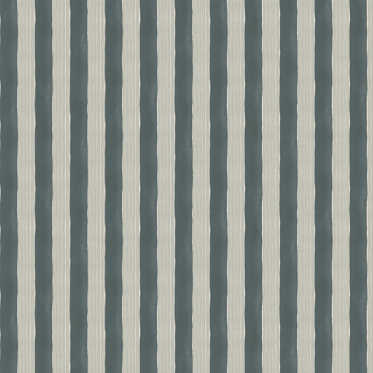 New Stripe Fabric -  Indigo