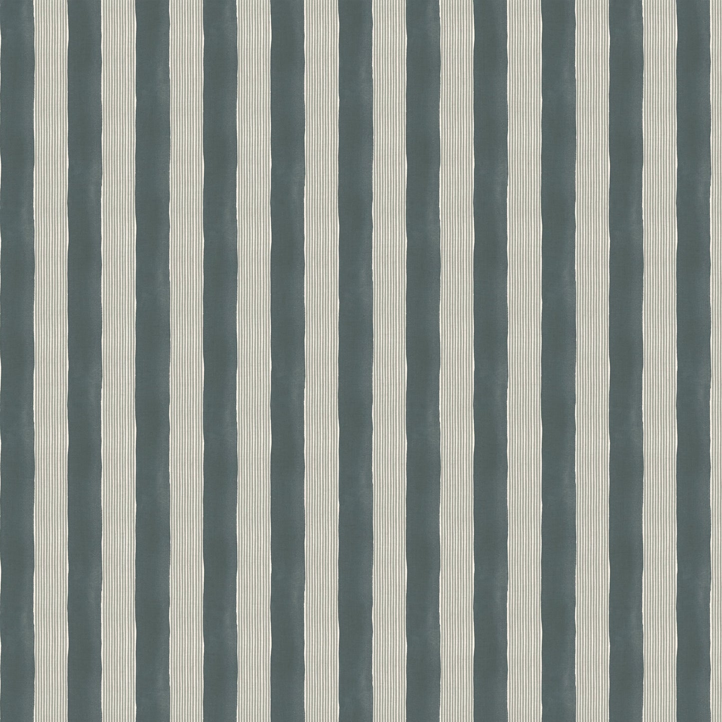 New Stripe Fabric -  Indigo