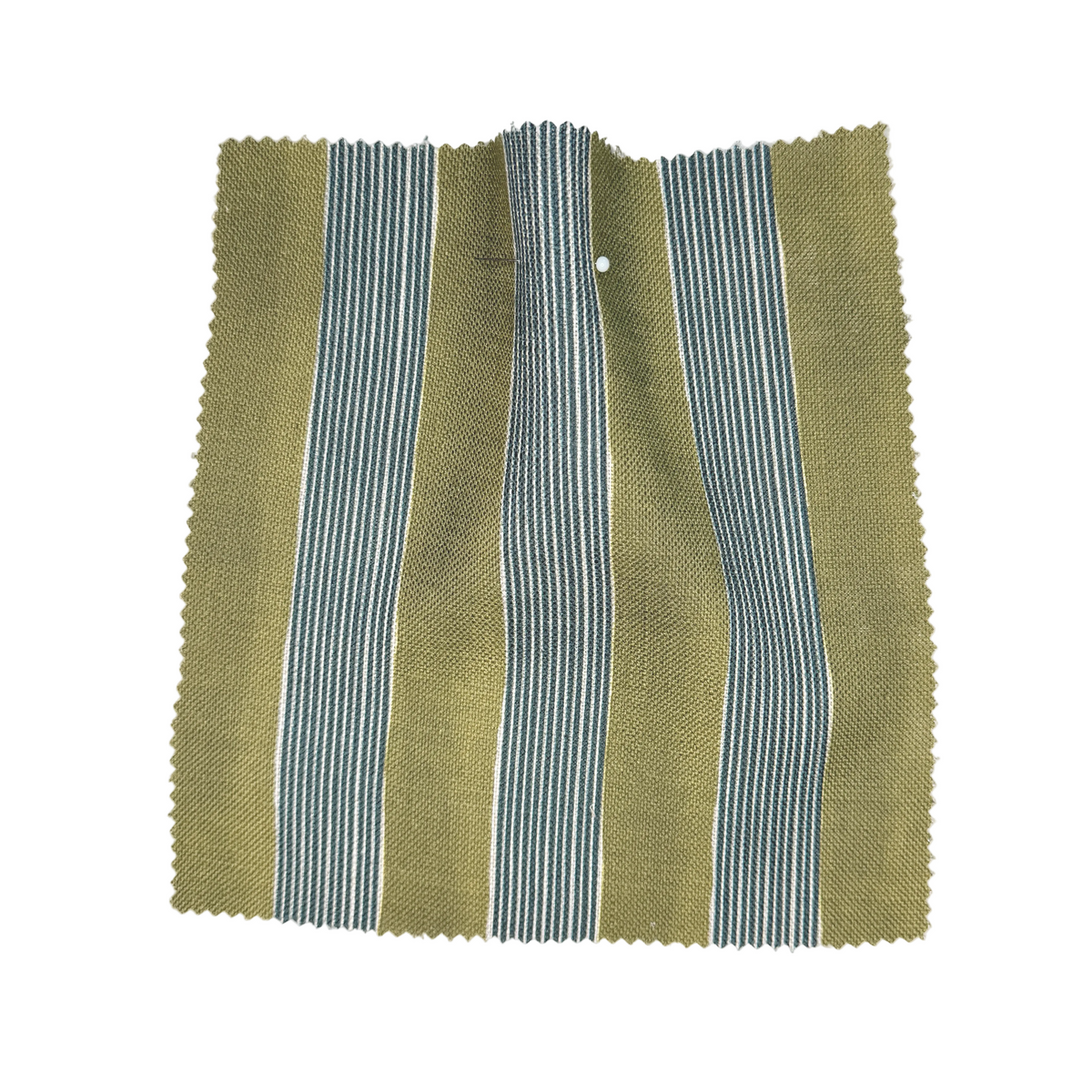 New Stripe Fabric -  Olive