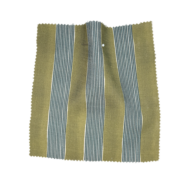 New Stripe Fabric -  Olive