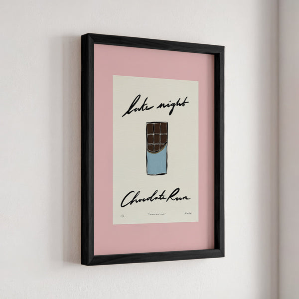 Late Night Chocolate Run Print