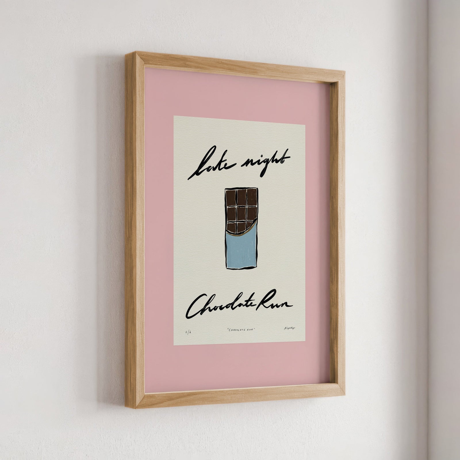 Late Night Chocolate Run Print