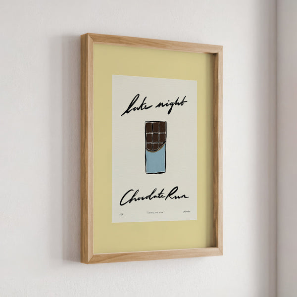 Late Night Chocolate Run Print