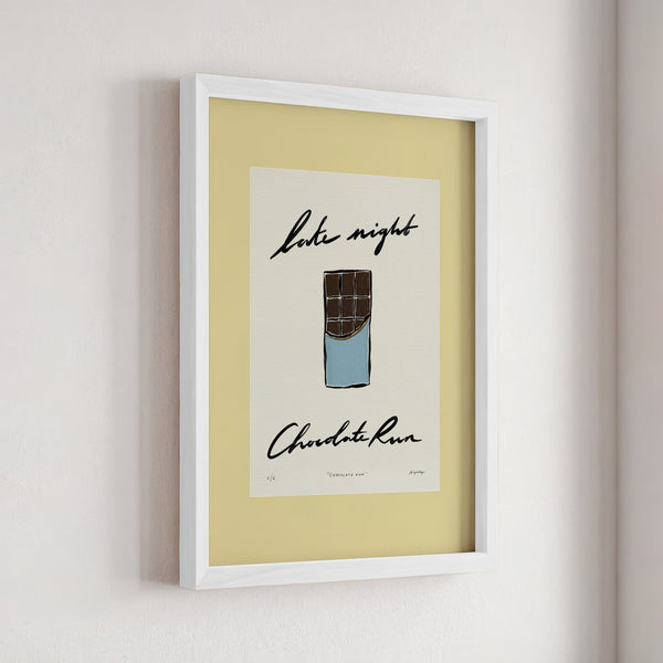 Late Night Chocolate Run Print