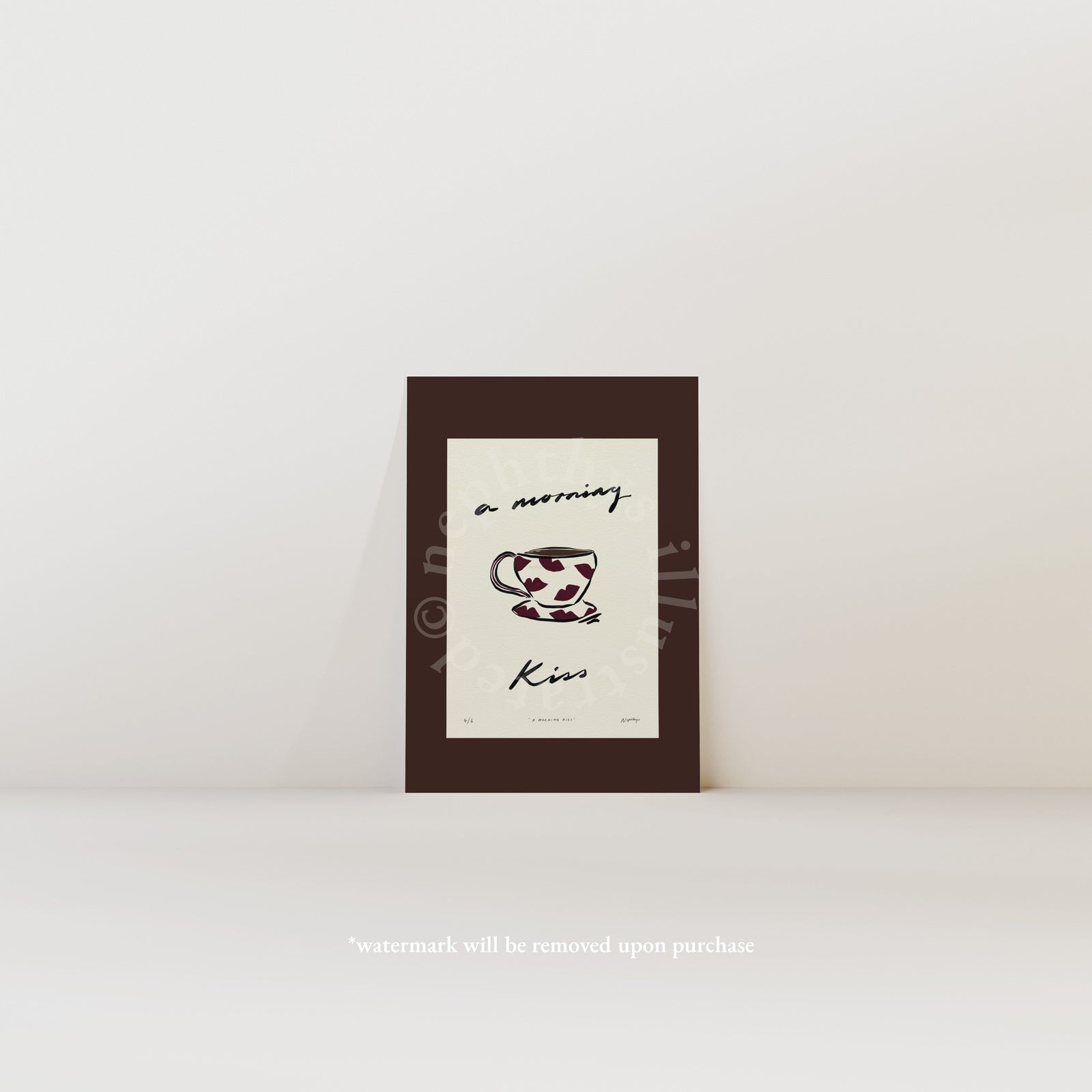 Morning Kiss Print