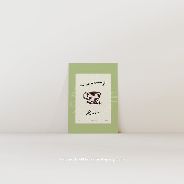 Morning Kiss Print