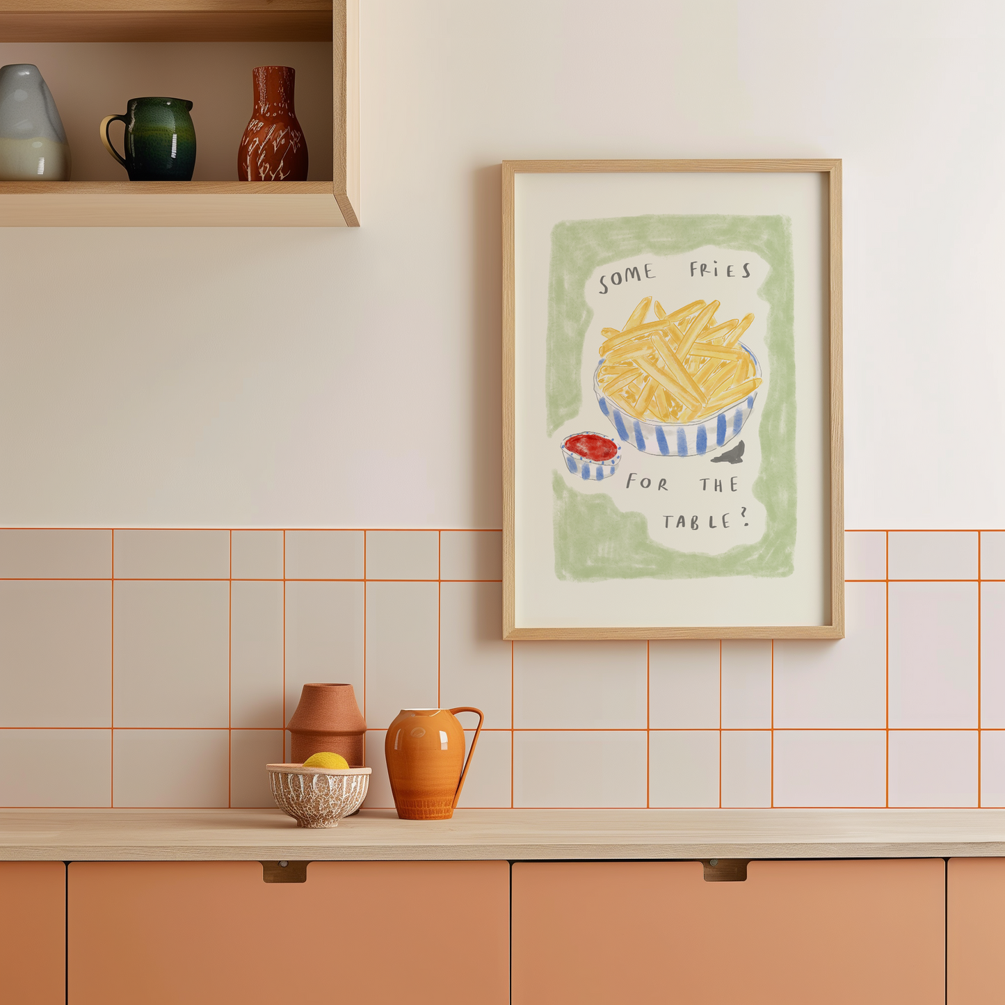 Fries for the Table Print