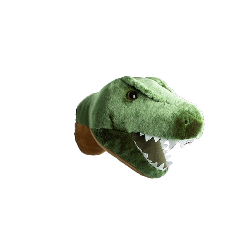 Hendrik the T-Rex Wall Mounted Plush Head