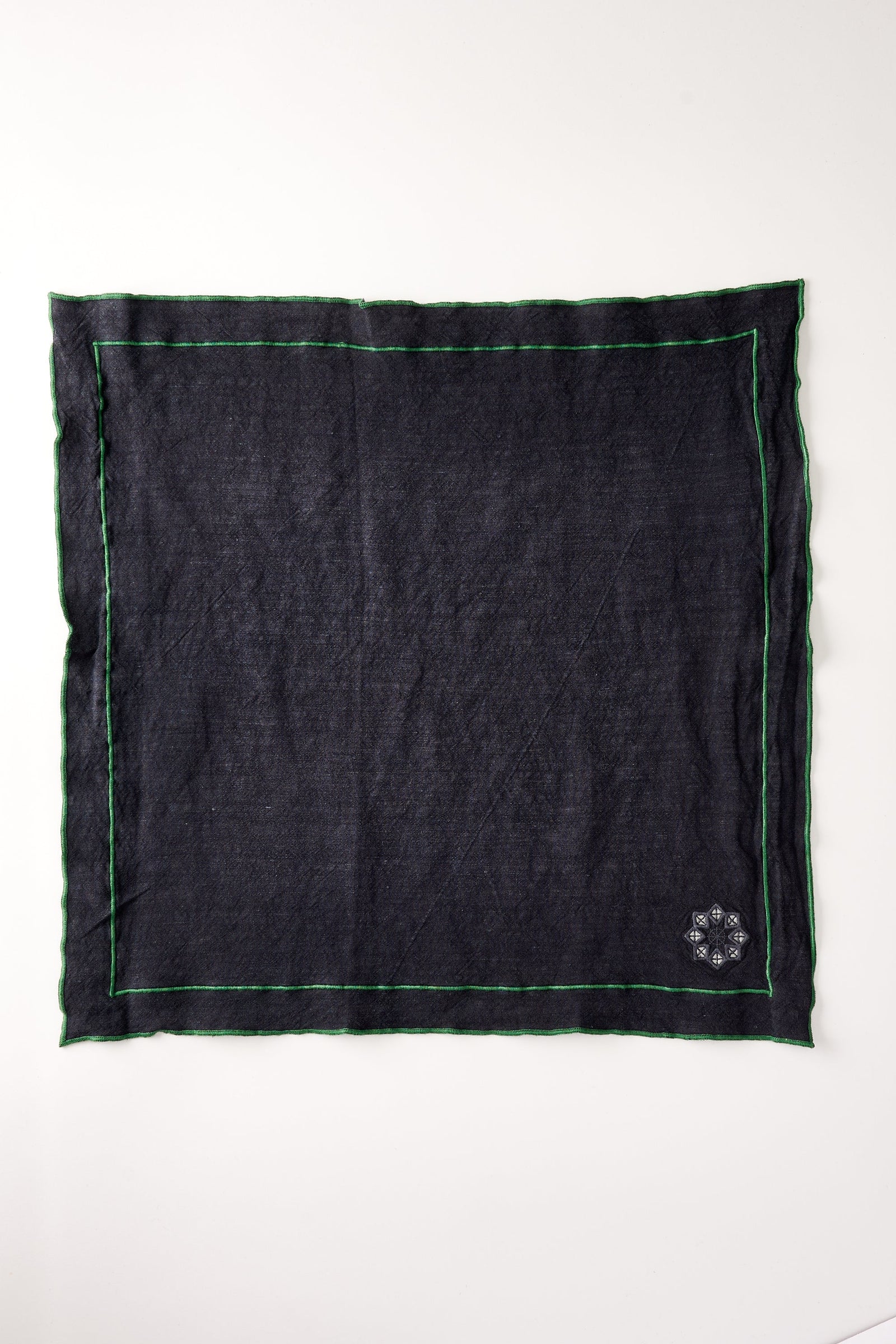 Day For Night Napkins Slate/Clover