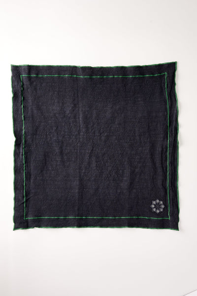 Day For Night Napkins Slate/Clover
