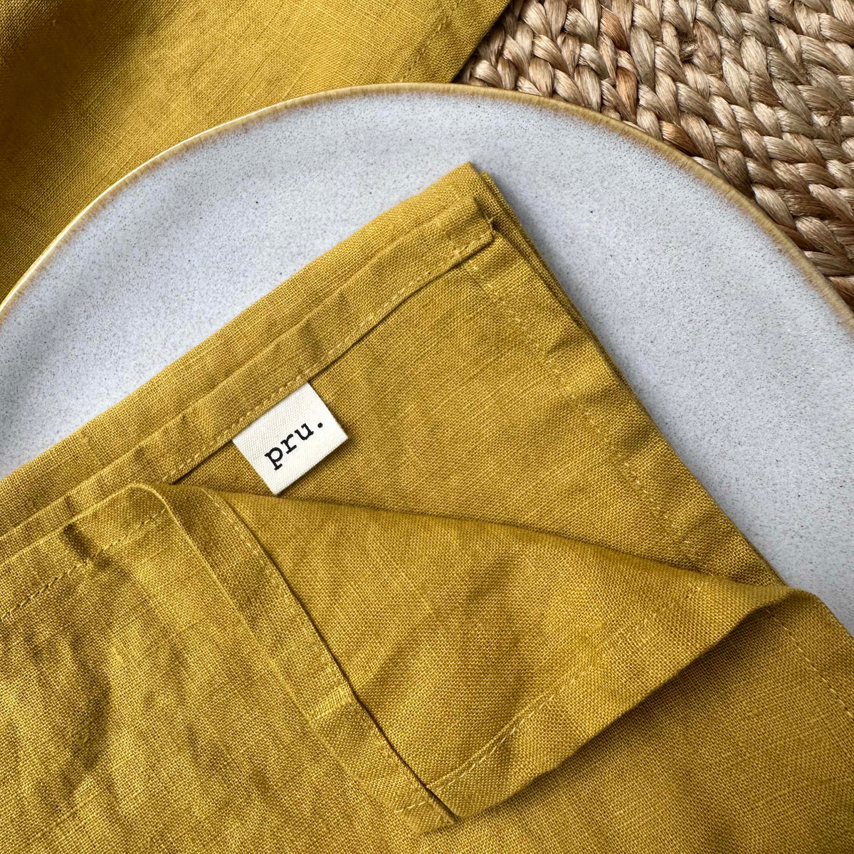 100% Linen Napkins OEKO-TEX® Certified – Charcoal X2