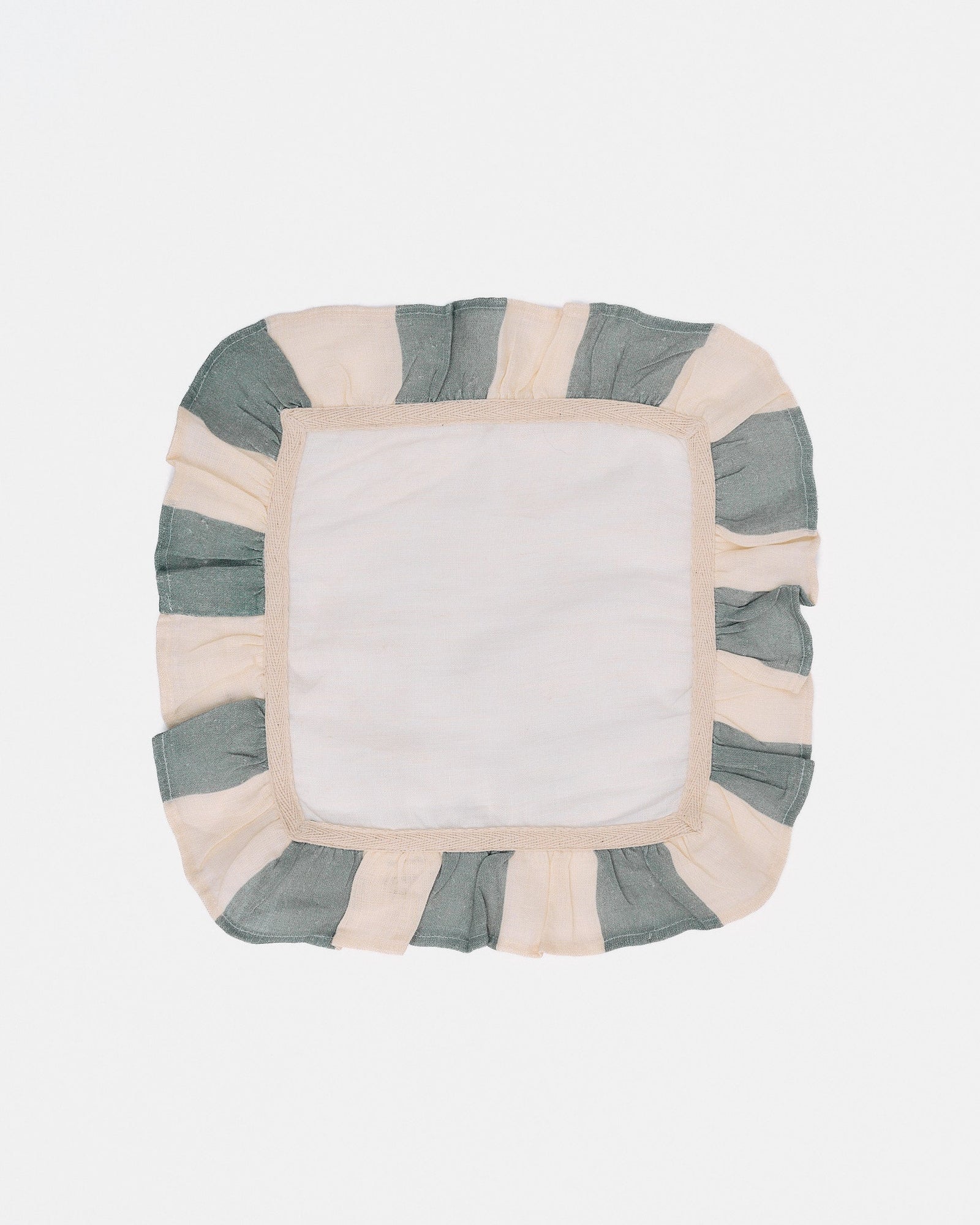 Sea Green Wide Stripe - Set of 2 Napkins