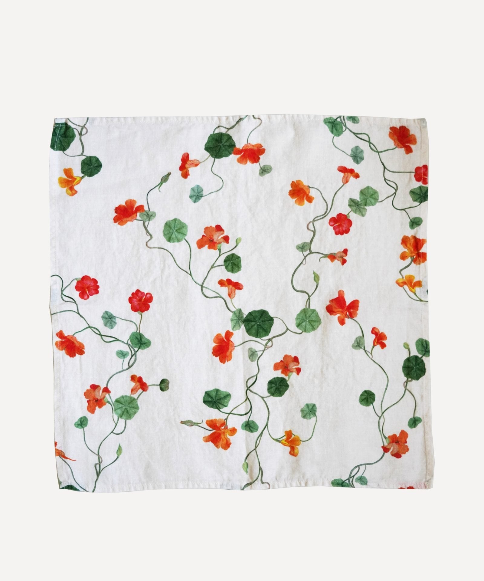 Nasturtium Linen Napkin