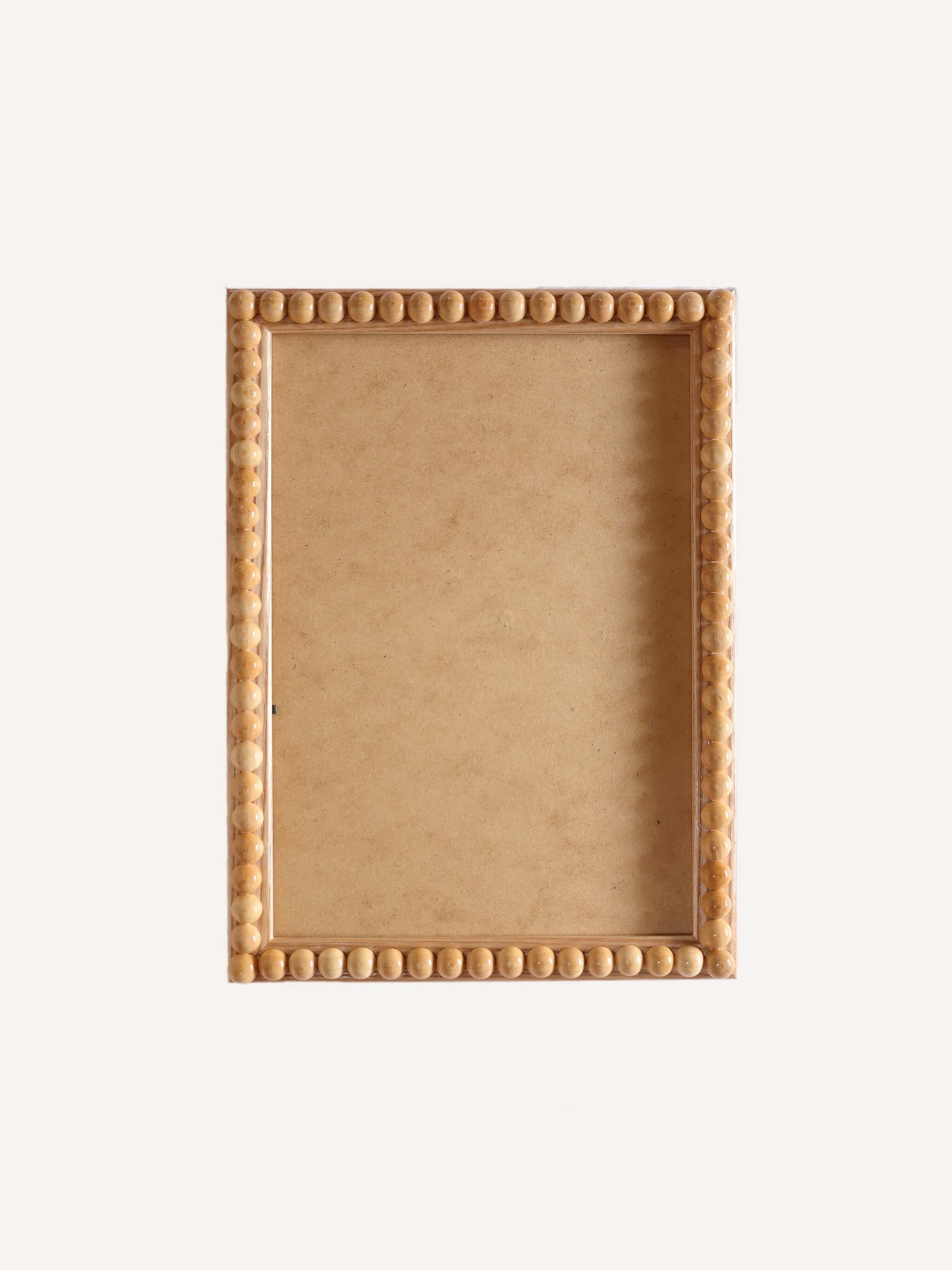 Natural Wood Bobbin Frame