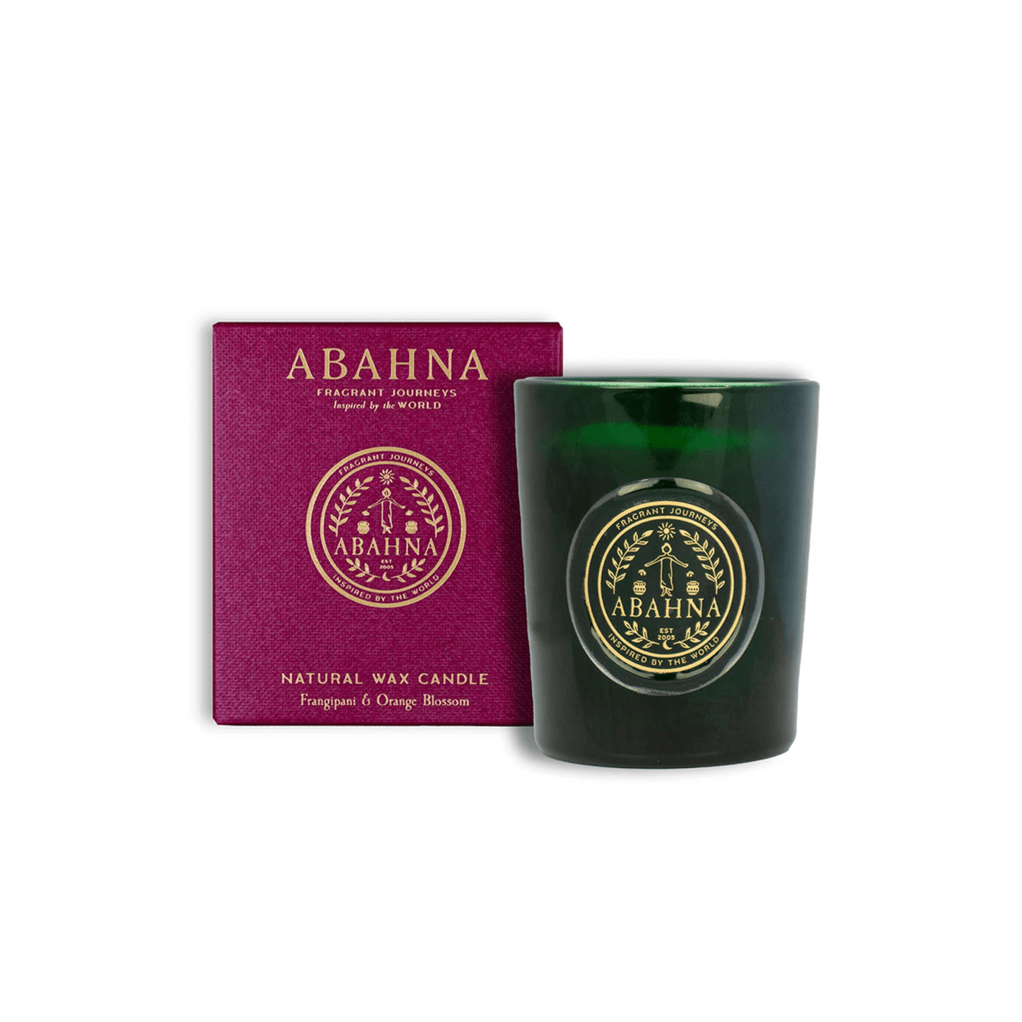 Natural Wax Votive Candle - Frangipani & Orange Blossom