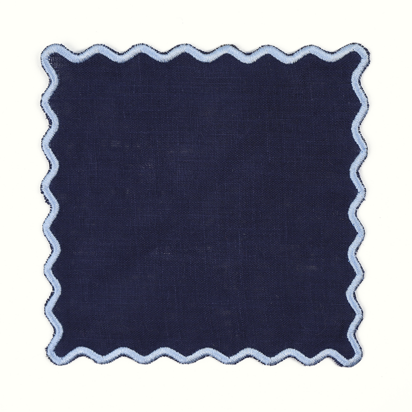 The Vivienne Square Cocktail Napkins - Navy