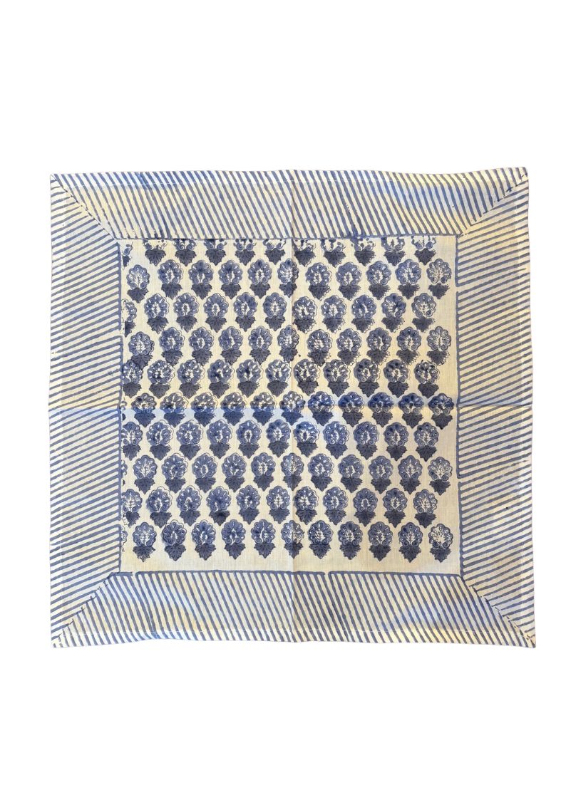 Nellie Napkin In Blue (Set Of 4)