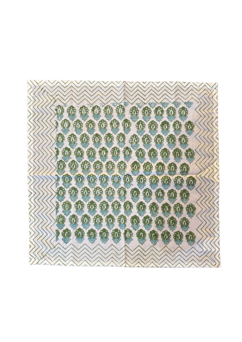 Nellie Napkin In Green (Set Of 4)