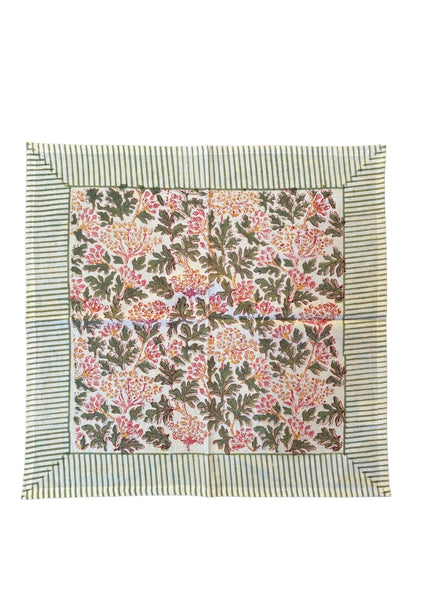 Kelpie Napkin In Pink Green (Set Of 4)