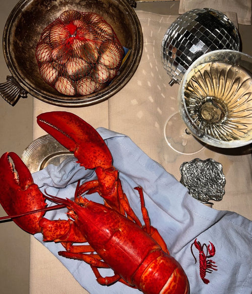 Napkin 4 pcs Crayfish