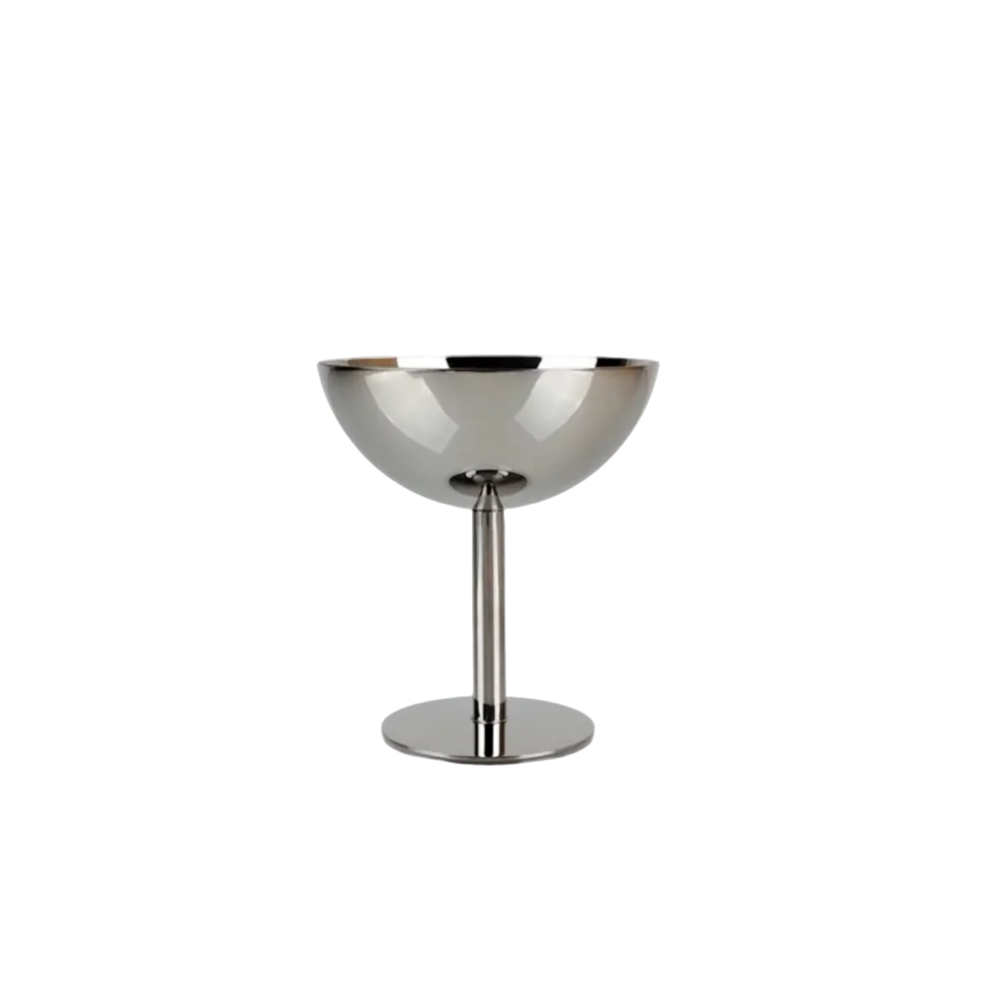 Marla Primrose Silver Coupe Retro Ice Cream Desert