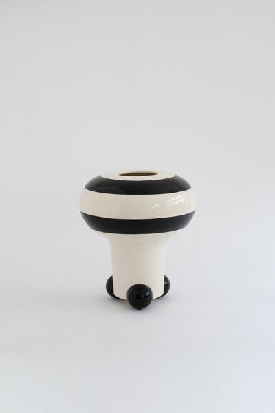 raawii Nicholai Wiig-Hansen - Mushroom - vase - onesize Vase Black