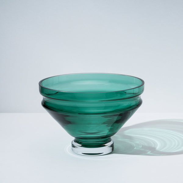 raawii Nicholai Wiig-Hansen - Relæ - glass bowl - large Bowl bristol green