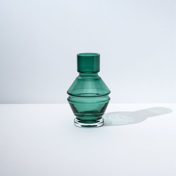 raawii Nicholai Wiig-Hansen - Relæ - glass vase - small Vase bristol green
