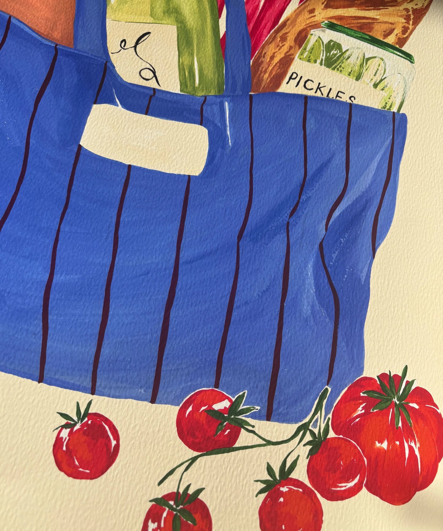 Off to Market' Print