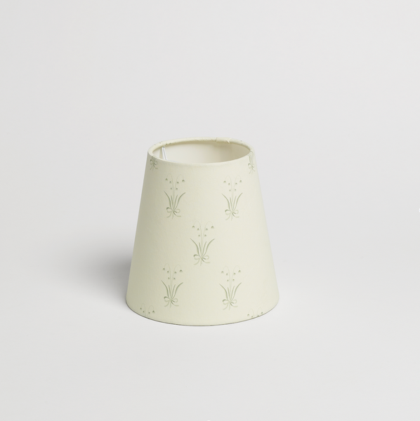7” Candle Clip Lampshade Of The Valley – ENGLISH CLAY
