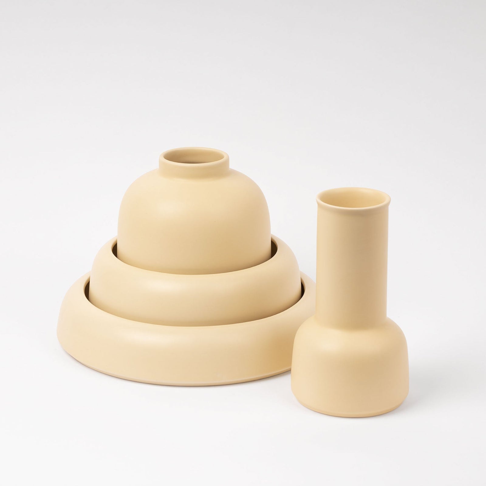 raawii Omar Sosa - Omar - bowl 02 - large Bowl Soft yellow