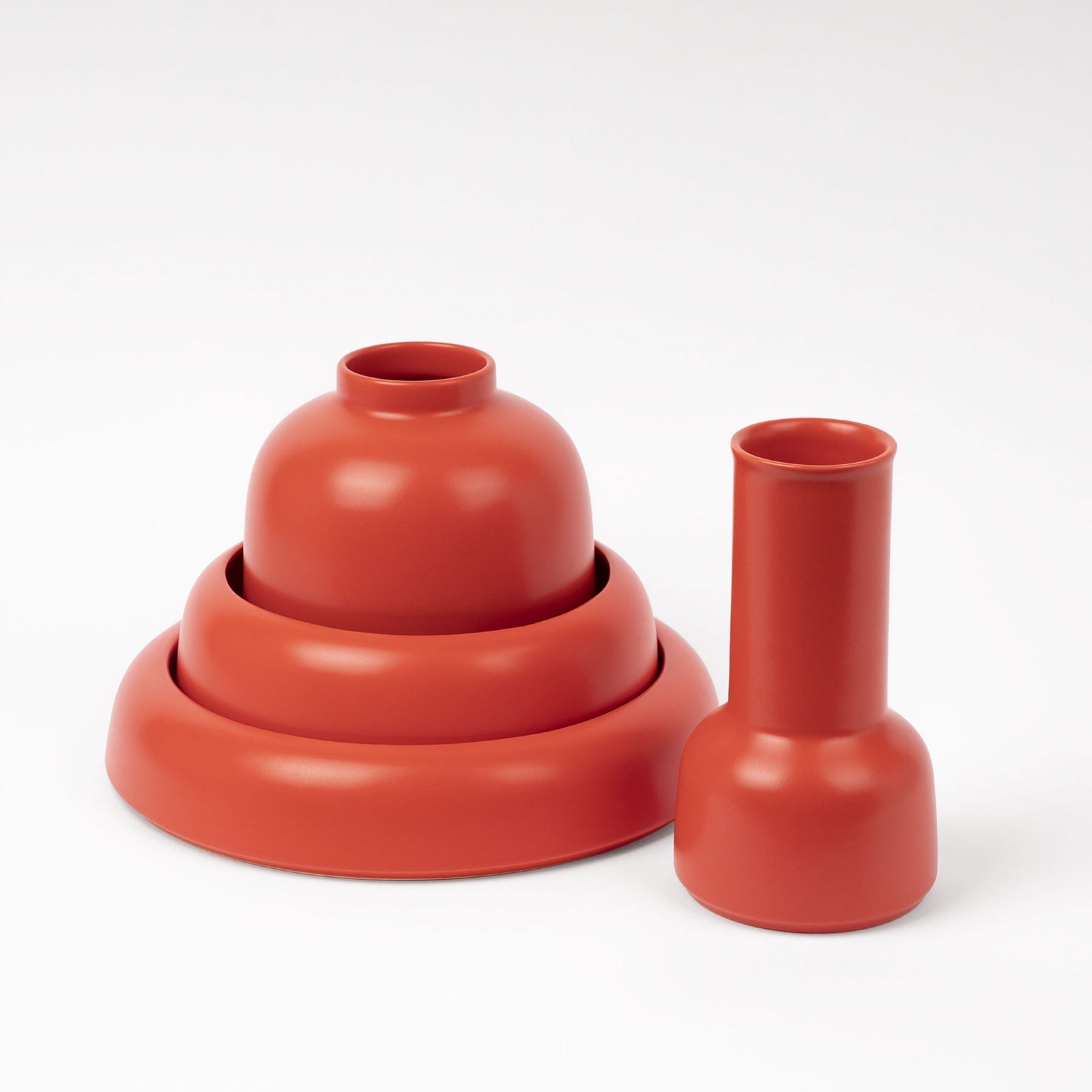 raawii Omar Sosa - Omar - bowl 02 - large Bowl Strong coral