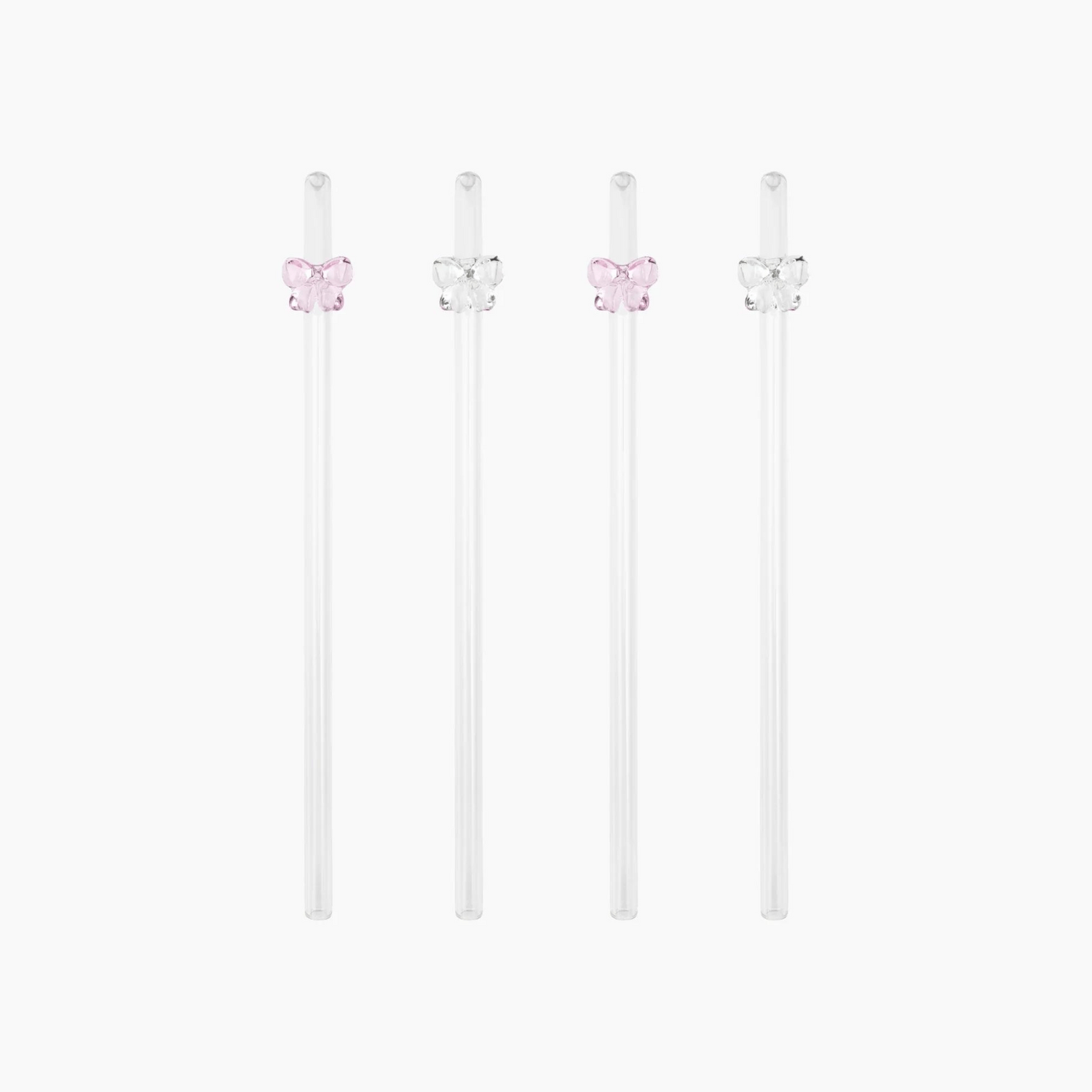 Bow Straws Set of Four