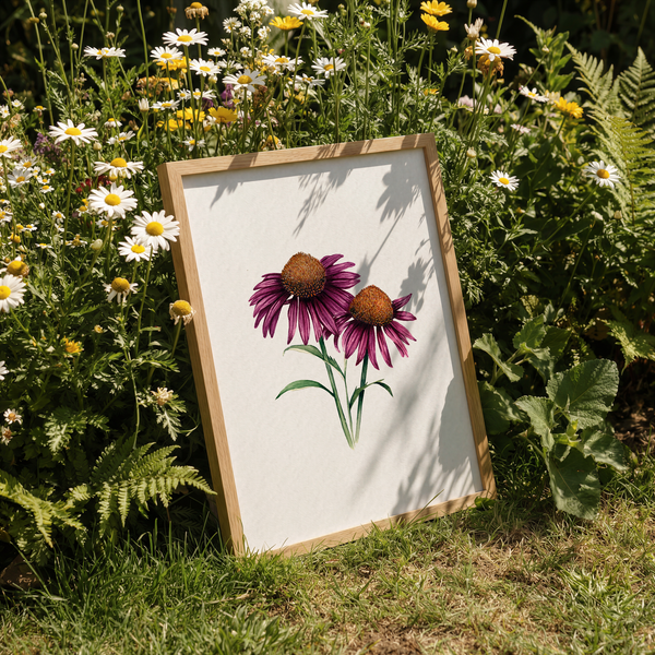 Echinacea Cone Flower Fine Art Print