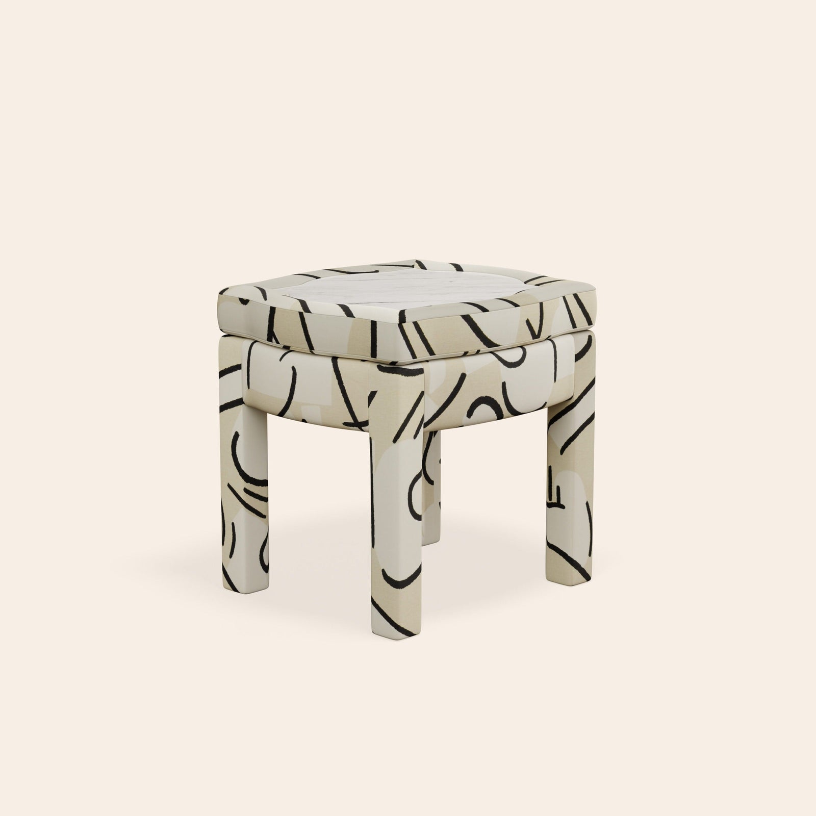 Piero Footstool, Coconut
