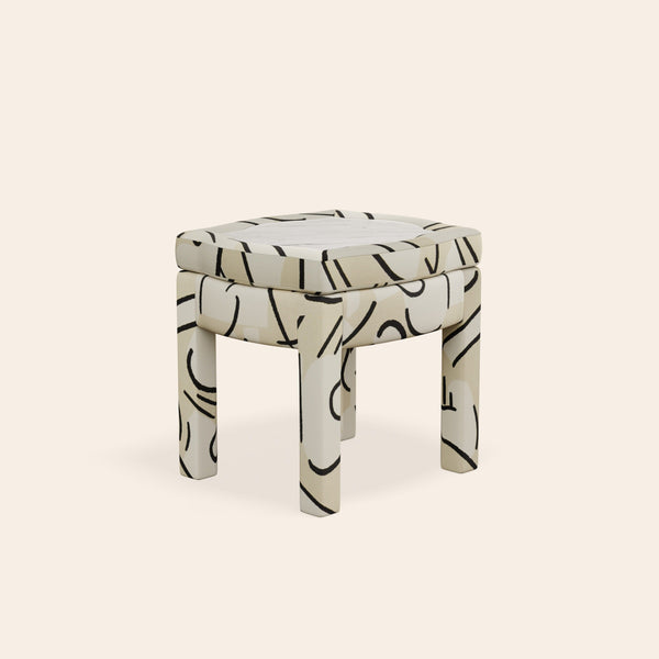Piero Footstool, Coconut